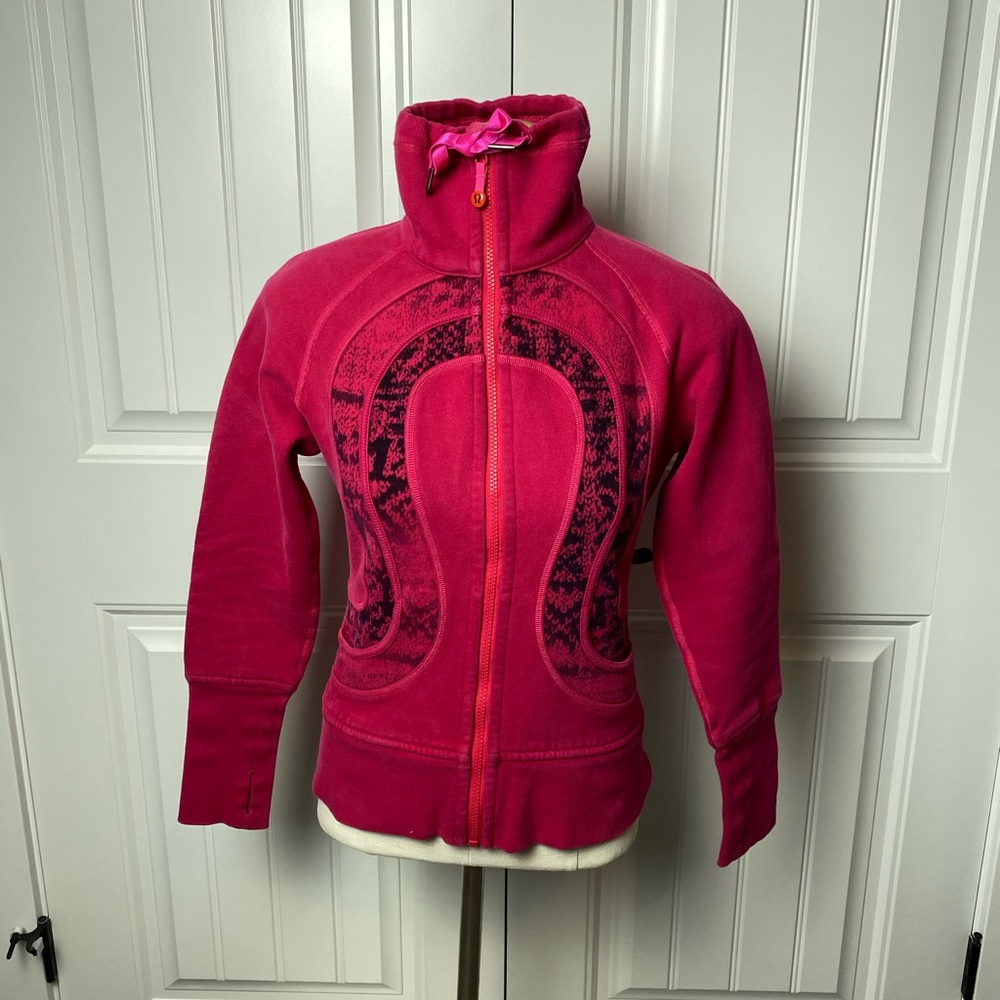 Vintage Lululemon Zip Up Pink